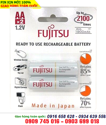  Fujitsu HR-3UTCEX(2B); Pin sạc AA 1.2V Fujitsu HR-3UTCEX(2B), AA1900mAh 1.2v 